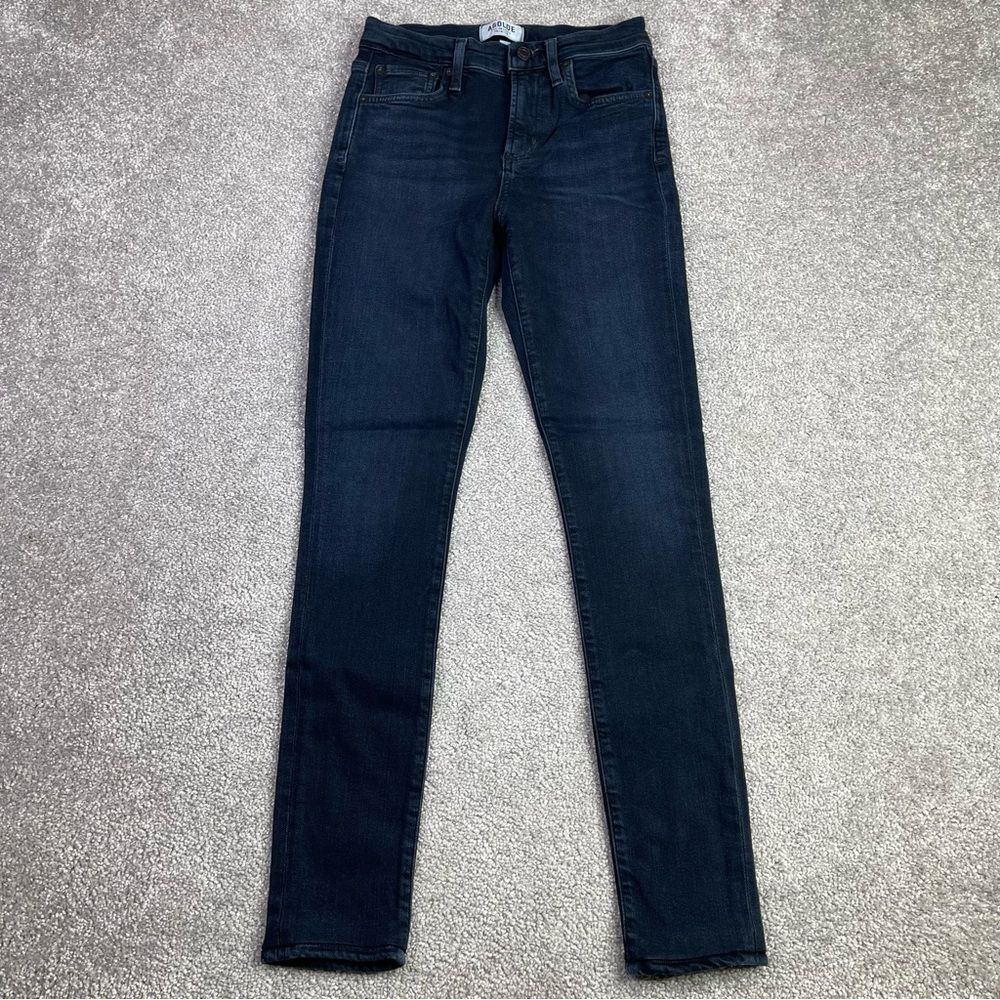 Agolde Sophie Jeans Women’s 24 Dark Indigo Skinny Mid-Rise Stretch